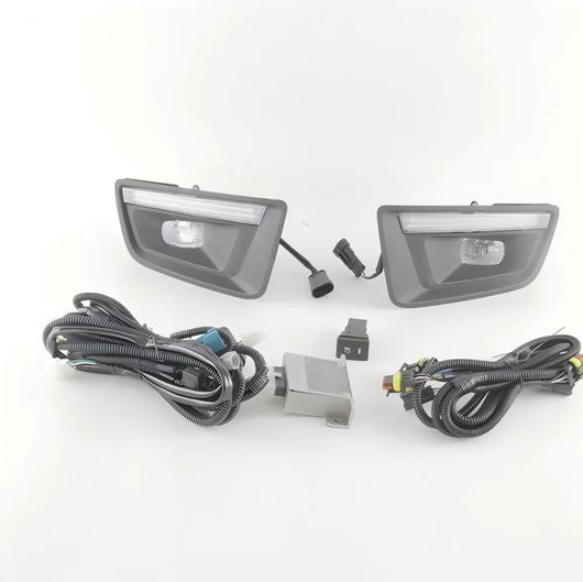 適用: トヨタ ハイラックス 2021 フロント バンパー LED DRL デイタイム ライト アンバー フォグランプ アセンブリ L SH SR-DD-0758