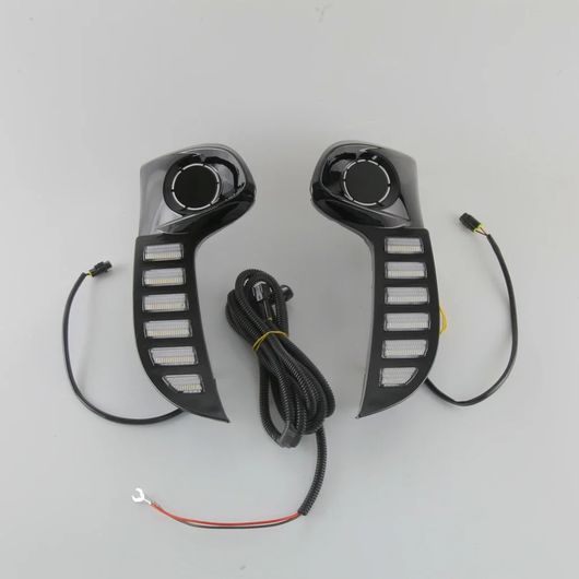 LED デイタイムランニングライト 適用: トヨタ 2020 2021 ターン イエロー シグナル LED DRL デイ フォグランプ SR-DD-0801