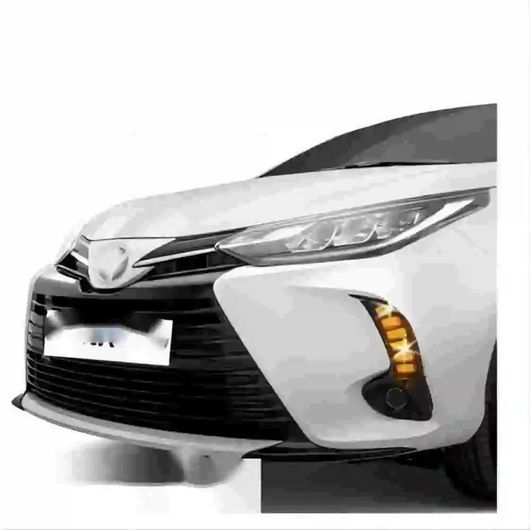 LED デイタイムランニングライト 適用: トヨタ 2020 2021 ターン イエロー シグナル LED DRL デイ フォグランプ SR-DD-0801_5