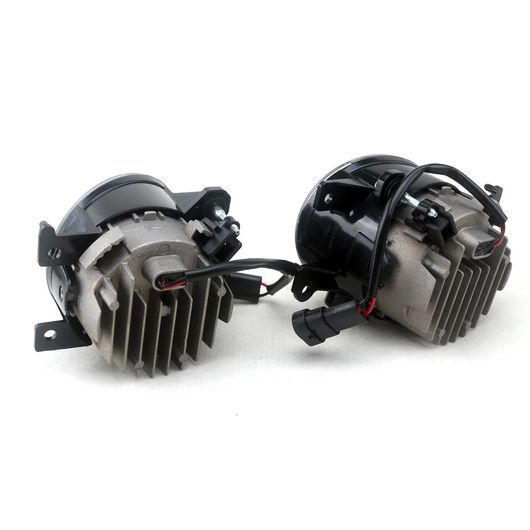 DRL 適用: 日産 ムラーノ 2019-2022 LED DRL デイタイム ドライビング ランニング ライト デイライト フォグランプ カバー ホール ライト SR-DD-0838_5