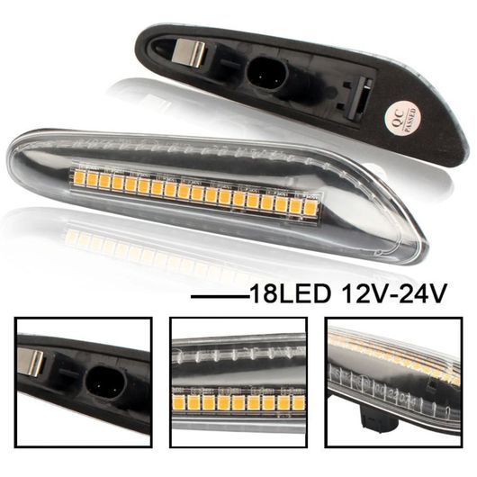 LED フロント フェンダー サイド マーカー ライト ターンシグナルランプ 適用: 1シリーズ 3シリーズ 5シリーズ E36 E53 E91 E61 E83 E93 SR-DD-0904_3
