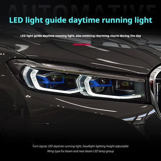 適用: BMW 7シリーズ G11 G12 ヘッドライト 2016-2019 LED プロジェクター ヘッドライト LED ヘッドライト 1ペア SR-DD-3505_3