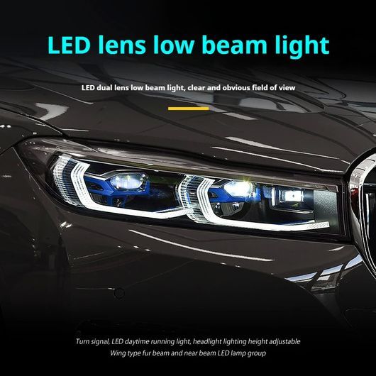 適用: BMW 7シリーズ G11 G12 ヘッドライト 2016-2019 LED プロジェクター ヘッドライト LED ヘッドライト 1ペア SR-DD-3505_4
