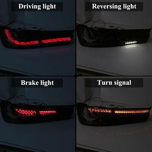 LED テールライト 適用: BMW 3シリーズ G20 M3 G80 330 340i 320i 325i 2019 2020 2021 2022 リア ブレーキ スモーク テールライト SR-DD-3658_4