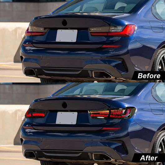 LED テールライト 適用: BMW 3シリーズ G20 M3 G80 330 340i 320i 325i 2019 2020 2021 2022 リア ブレーキ スモーク テールライト SR-DD-3658_7