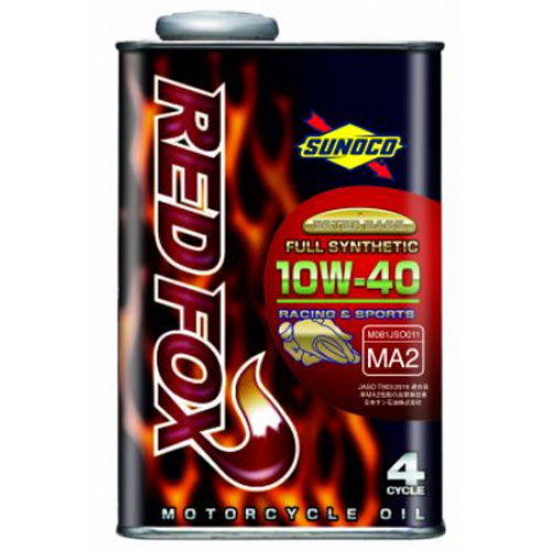 �X�m�R(SUNOCO) �I�[�g�o�C�p�G���W���I�C�� REDFOX RACING��SPORTS 10W-40 20L MA2 FULL SYNTHETIC