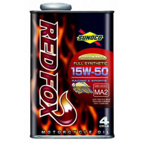 �X�m�R(SUNOCO) �I�[�g�o�C�p�G���W���I�C�� REDFOX RACING��SPORTS 15W-50 20L MA2 FULL SYNTHETIC