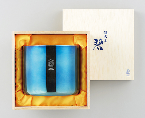Yahoo! Yahoo!ショッピング(ヤフー ショッピング)18-8ステンレスW構造アイスペール ”碧”銀古美（ぎんふるみ） AO-08（1001888）