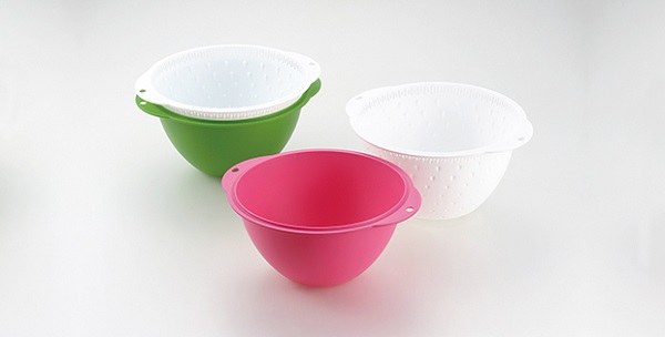 Yahoo! Yahoo!ショッピング(ヤフー ショッピング)野菜洗浄ザル・ボールセット スッキリ ピンク BN-245P（0302008）