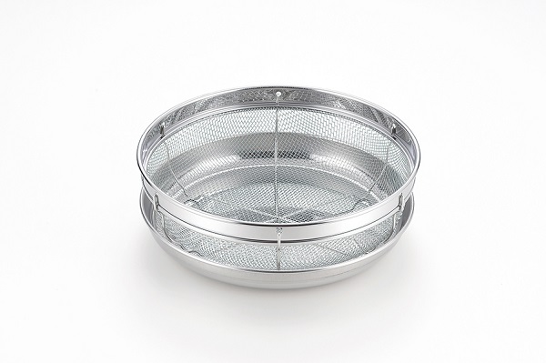 浅ザル＆トレーセット ミニ 鮮食派宣言 19cm 箱入 OS-11B(0167011)