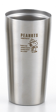 真空Wステンレスタンブラー スヌーピー ビーグルスカウト 450mL SN-127D(1003849)