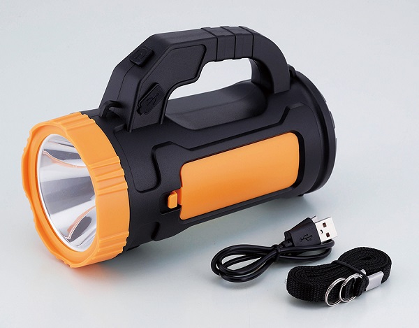 乾電池でも使える充電式5W LEDサーチライト SV-7213(0355071)