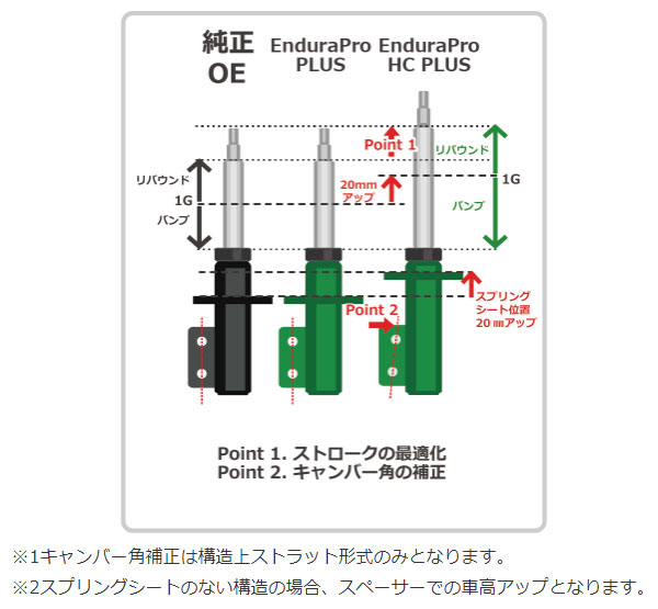 テイン/TEIN EnduraPro HC PLUS KIT ダンパーキット VSS94-L1DS2 入数