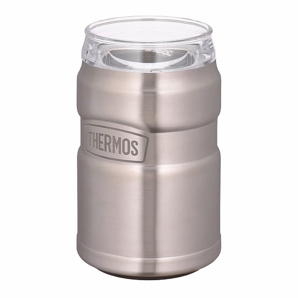 サーモス/THERMOS 真空断熱缶ホルダー ステンレス 350ml缶用 2way・保冷保温 ROD-0021(S)