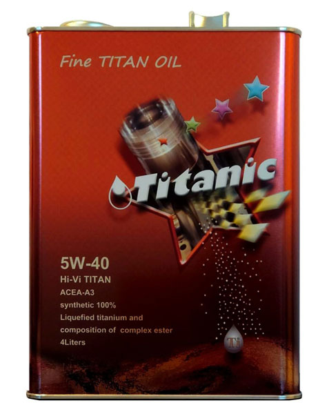 �`�^�j�b�N(Titanic) Hi-Vi�`�^���I�C�� 5W-40 4L �R���v���b�N�X�G�X�e���u�����h TG-M4L