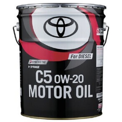 トヨタ純正 ディーゼルエンジンオイル 20L C5 0W-20 入数：1缶 08883