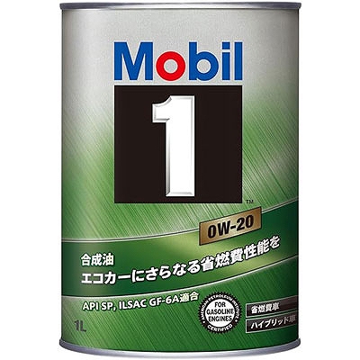モービル(Mobil) ガソリンエンジンオイル モービル1 1L SP 0W-20 入数