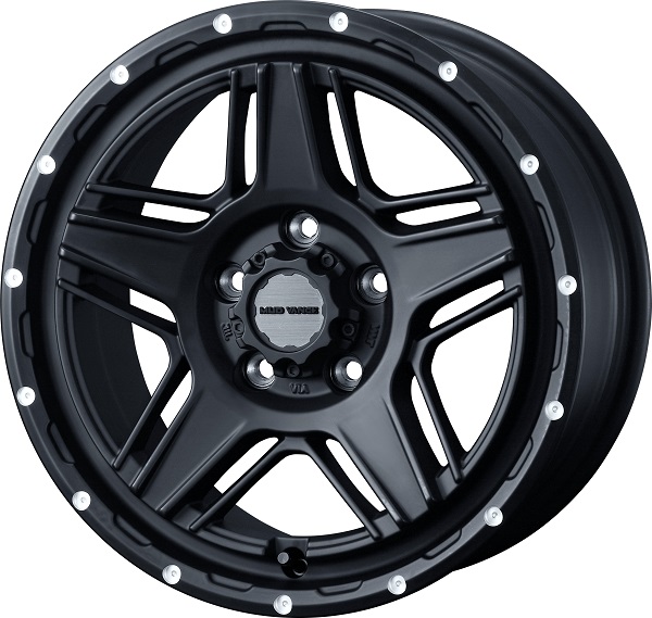 WEDS ADVENTURE ホイール MUD VANCE 07 FULL MAT BLACK 17インチ×7.0J ＋40 5H114.3 入数：1台分(4本) 40537