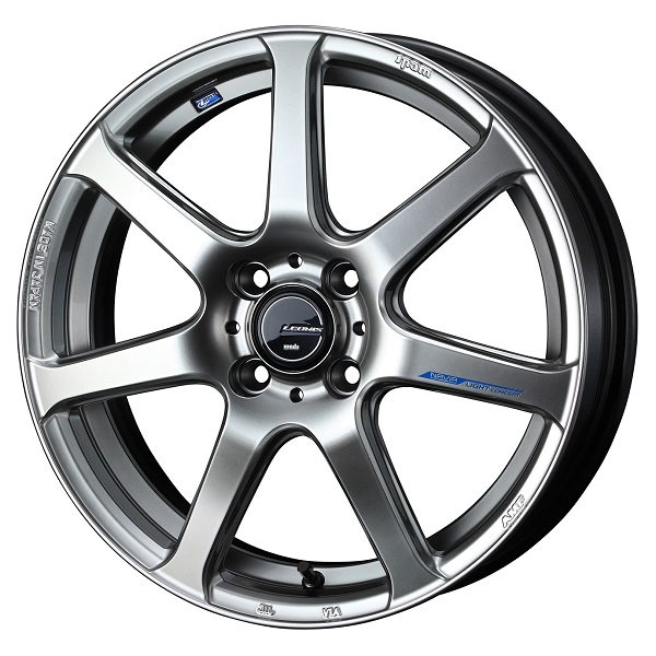 LEONIS ホイール NAVIA 07 HSB 16インチ×5.0J ＋45 4H100 入数：1台分(4本) 39557