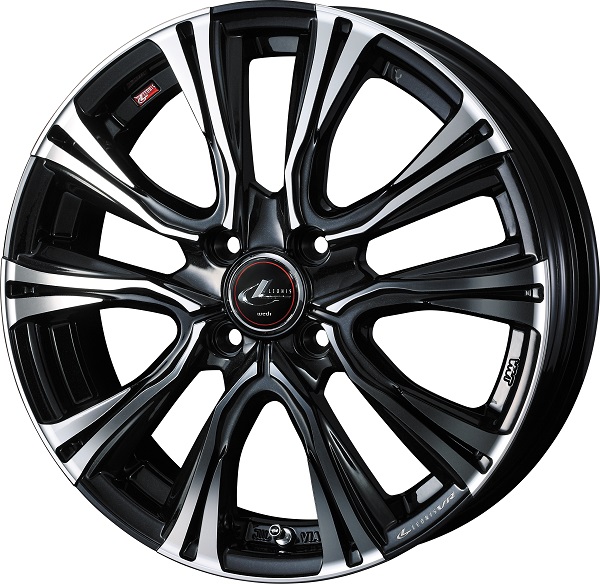LEONIS ホイール VR PBMC 16インチ×6.0J ＋50 4H100 入数：1台分(4本) 41229