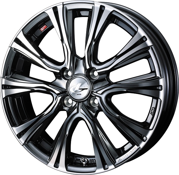 LEONIS ホイール VR BMCMC 15インチ×4.5J ＋45 4H100 入数：1台分(4本) 41208