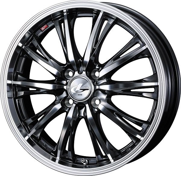 LEONIS ホイール RT BMCMC 15インチ×4.5J ＋45 4H100 入数：1台分(4本) 41159