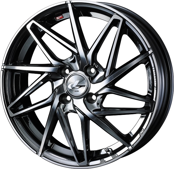 LEONIS ホイール IT BMCMC 15インチ×4.5J ＋45 4H100 入数：1台分(4本) 40559