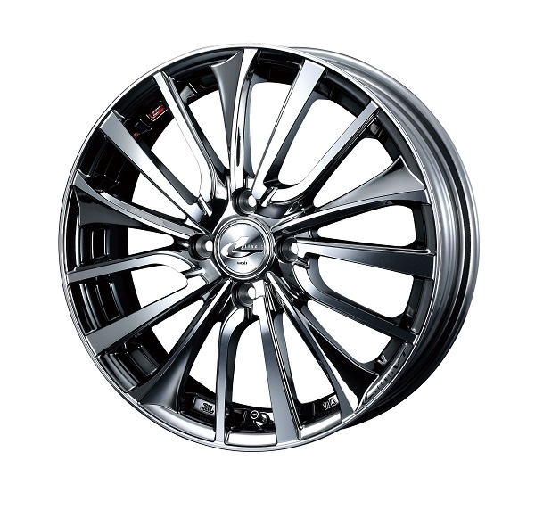 LEONIS ホイール VT BMCMC 15インチ×4.5J ＋45 4H100 入数：1台分(4本) 36327