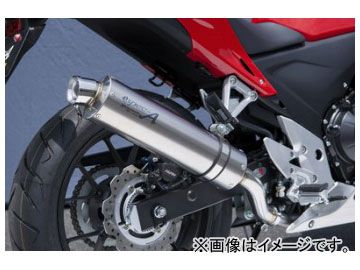 2輪 ヤマモトレーシング spec A マフラー SUS SLIP ON チタン 品番：10415 01NTB ホンダ CBR400R 2013年〜 :442900340:オートパーツエージェンシー