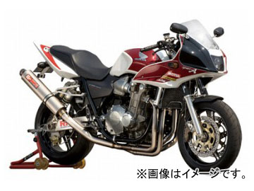 2輪 ヤマモトレーシング spec A マフラー TI4 1 UP TYPE チタン 品番：11304 11UTB ホンダ CB1300SF 2003年〜2007年 :442900570:オートパーツエージェンシー