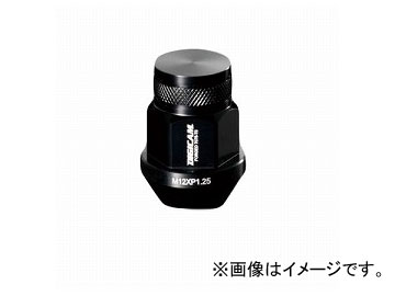 デジキャン アルミレーシングナット ブラック 19HEX袋 P1.5 35mm AN6F3515BK DC 入数：1セット(20本入) トヨタ ヴェルファイア :501992020 12:オートパーツエージェンシー2号店