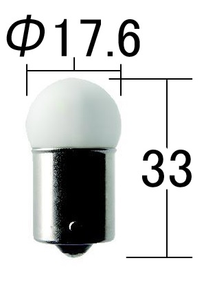 小糸製作所/KOITO アザーランプLEDバルブ ホワイト 12V 1.4W BA15s タクシー行灯用 2130W 入数：1セット(10個)_1
