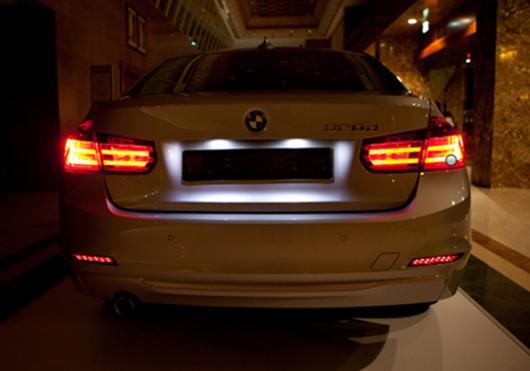 LED リア バンパー リフレクター ブレーキ フォグライト ランプ レッド 適用: BMW 3シリーズ F30 F31 F34 F35 レッド AL-MM-8688 AL_5