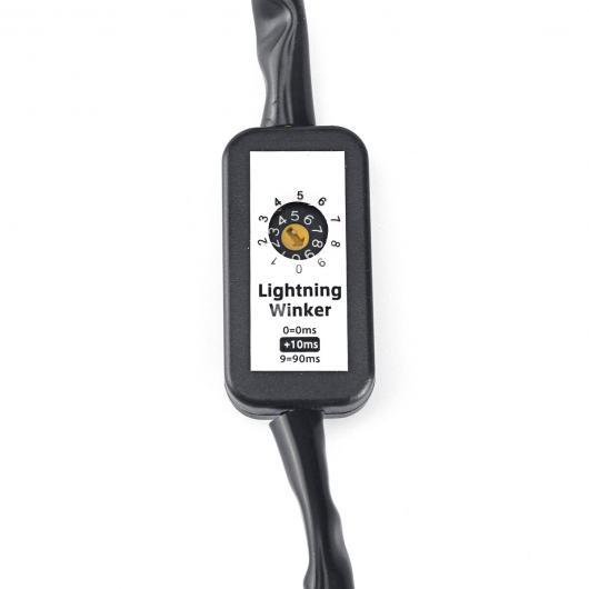 ダイナミック ウインカー インジケーター LED テールライト アドオン モジュール ワイヤー 適用: スタイル A〜スタイル C AL-MM-8725 AL
