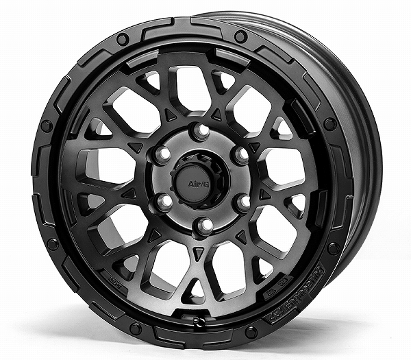 4x4エンジニアリング ホイール エアージー ロックス ゴーストエディション 16インチ×7.0J ＋35 5H114.3 入数：1台分(4本)の画像