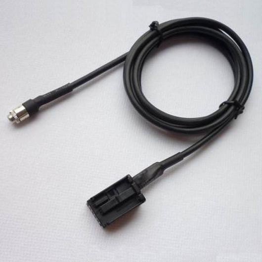 AUX ���� �P�[�u�� iPod BMW E85 E86 E83 Z4 X3 �I�[�f�B�I �g�����X�~�b�V�����R���o�[�W���� ���C�� iPhone �u���b�N AL-AA-7283 AL