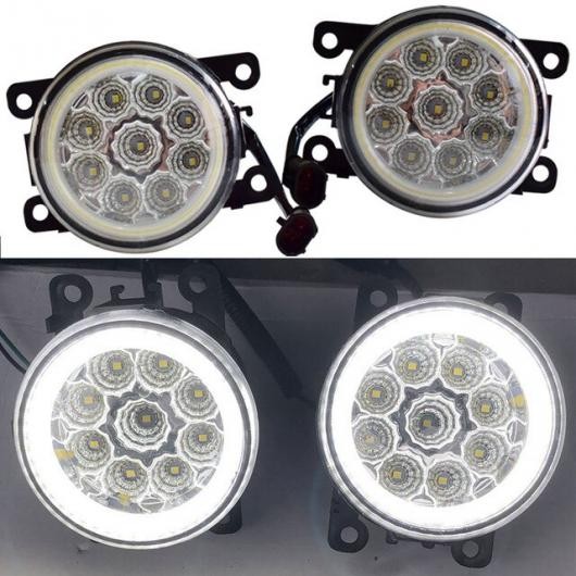 �z���_ CR-Z CRZ 2013 ~ 2015 4000LM LED �o���u H11 �t�H�O���C�g + �G���W�F���A�C �f�C�^�C�� �����j���O���C�g White Angel Eye AL-BB-1580 AL