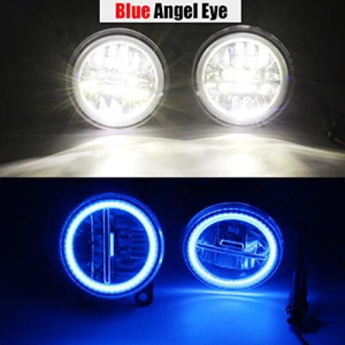 H11 LED �t�H�O���C�g DRL 4000LM �G���W�F���A�C �f�C�^�C�������j���O 12 240V �i�o�� �_�b�g�T���g���b�N D40 2005-2012 Blue Angel Eye AL-BB-1694 AL