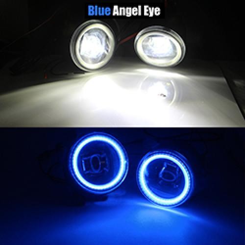 4000LM H11 LED �o���u �t�H�O�����v �L�b�g DRL 12 �C���t�B�j�e�B FX FX35 FX37 FX45 FX50 FX30D 2006-2015 Blue Angel Eye AL-BB-1720 AL