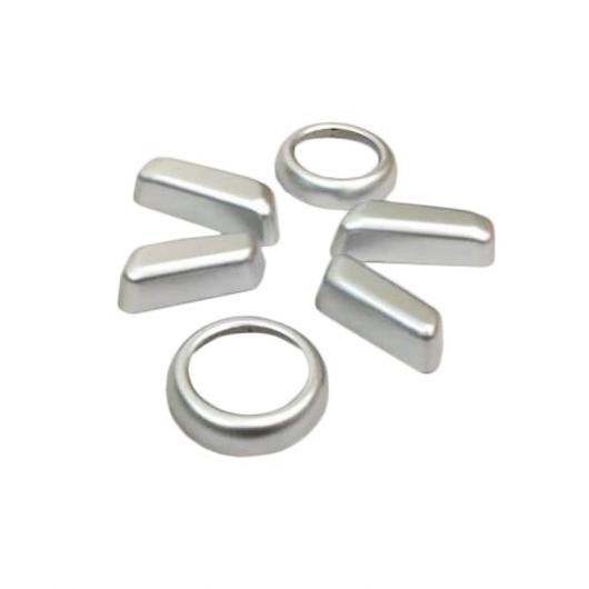 5�s�[�X ABS �C���e���A �J�[�V�[�g �A�W���X�^�[ �{�^�� �J�o�[ �K�p: �{���{ XC60 XC 60 2018/XC90 15-18 �^�C�v001 AL-FF-1437 AL