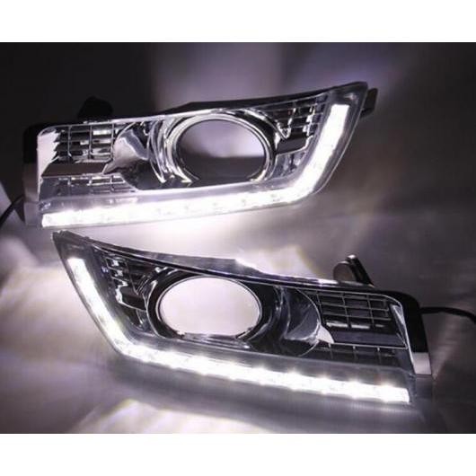 12V LED DRL �f�C�^�C�� �����j���O ���C�g �K�p: �L���f���b�N SRX 2016 2015 2014 2013 2012 �f�C���C�g �t�H�O�����v �C�G���[ �^�C�v002 AL-FF-1580 AL