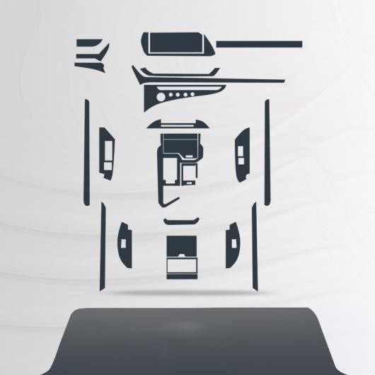 TPU �M�A GPS �i�r�Q�[�V���� �X�N���[�� �����h�~ �t�B���� �ی� �X�e�b�J�[ �K�p: ���N�T�X ES ES300H ES260 ES200 XV60 2018 2019 2020 ES 2 AL-FF-5185 AL