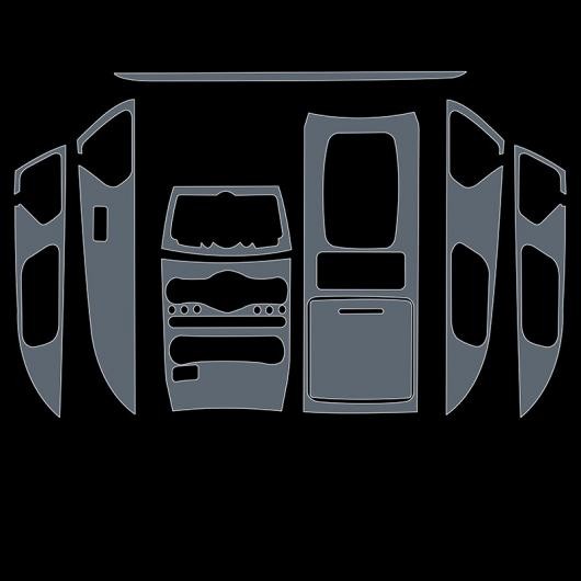 TPU �g�����X�y�A�����g �Z���^�[ �R���g���[�� �M�A �t�B���� �ی� �X�e�b�J�[ �K�p: �C���t�B�j�e�B QX70 2013-2020 2018 �����h�~ �^�C�v 1 AL-FF-5225 AL