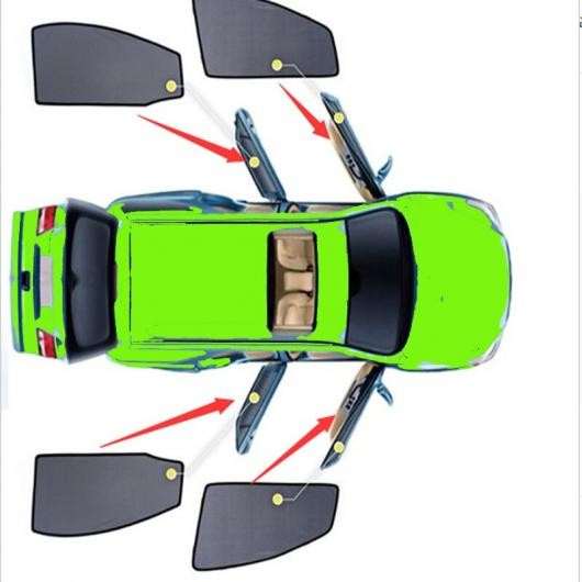 �K�p: ���N�T�X IS350 CT200 CT200H ES350 ES350 GS300 GX400 �n���A�[/IS XE10 XE20 XE30/LS400 �u���b�N 4 �E�C���h�E �T���V�F�[�h AL-II-1581 AL