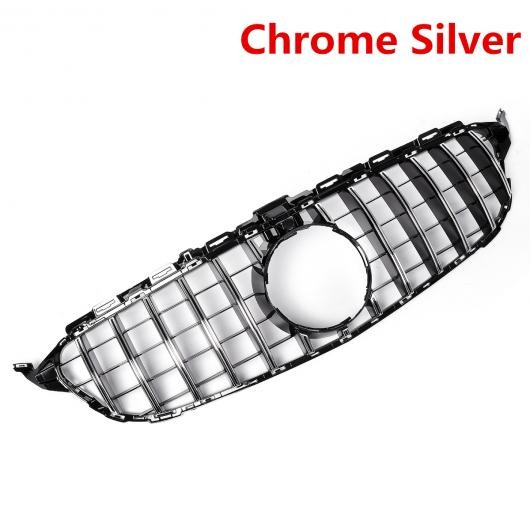 GT ����/�N���[�� �t�����g �o���p�[ �O���� �J�o�[ �K�p: �����Z�f�X �x���c W205 C250 C350 C43 2015-2018 �J���� �z�[�� �V���o�[ AL-II-3424 AL
