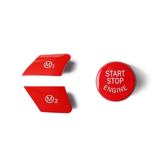 �G���W�� �X�^�[�g �X�g�b�v �I�t �{�^�� �X�e�A�����O �z�C�[�� M1 M2 �{�^�� �K�p: BMW F15 F16 F80 F82 �X�C�b�` ���b�h AL-JJ-6072 AL