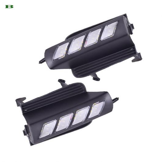 2�s�[�X DRL ���C�g �����v �K�p: �g���^ �����h�N���[�U�[ �v���h 2003-2007 6000K �z���C�g LED �t�H�O�����v B AL-KK-0574 AL