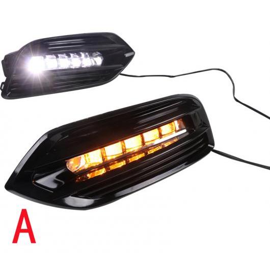 2�s�[�X DRL ���C�g �����v �K�p: �z���_ �x�[�� HRV HR-V 2018 2019 2020 LED �t�H�O�����v �z�[�� �C�G���[ �E�C���J�[ �i�C�g A AL-KK-0583 AL