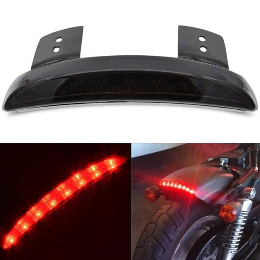 オートバイ アクセサリー スモーク ブラック チョッパー フェンダー エッジ LED テールライト 適用: アイアン スポーツスター XL883 ブラック AL-KK-4971 2輪 AL