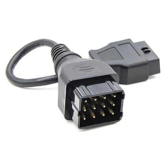 OBD2 �P�[�u�� �K�p: ���m�[/RENAULT 12PIN �A�_�v�^ �f�f �G�N�X�e���V���� OBD �P�[�u�� 16 �s�� �P�[�u�� �u���b�N AL-KK-5127 AL